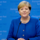 Blog over Angela Merkel met portret van haar